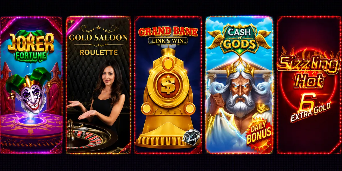 Παιχνίδια και δημοφιλή φρουτάκια στο Quickwin Casino
